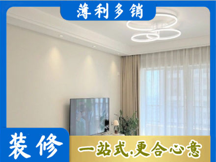 松江区正规装修客厅